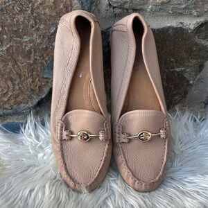 Coach Tan Leather Loafers